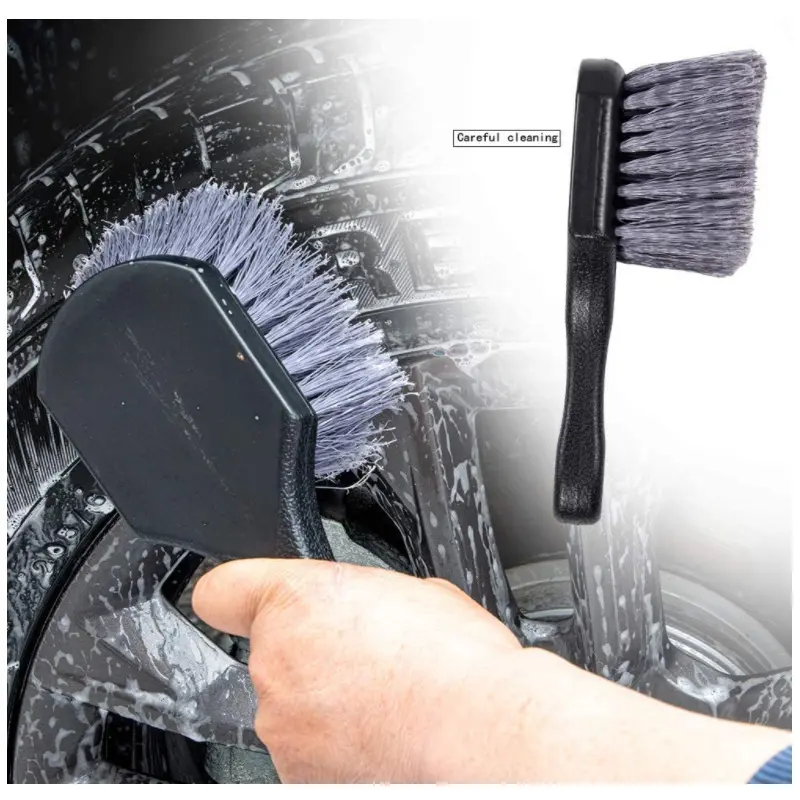 
											
												Soft Short Handle Bristle Car Wash Brush