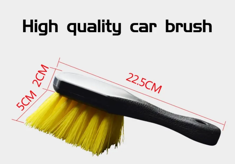 
											
												Soft Short Handle Bristle Car Wash Brush